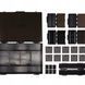 Великий рибальський ящик Nash Box Logic Large Tackle Box Loaded T0274, чорний органайзер з коробками для снастей