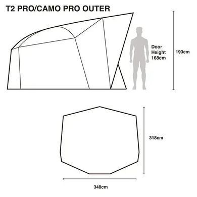 Палатка Nash Titan T2 CAMO PRO Bivvy (T4236)