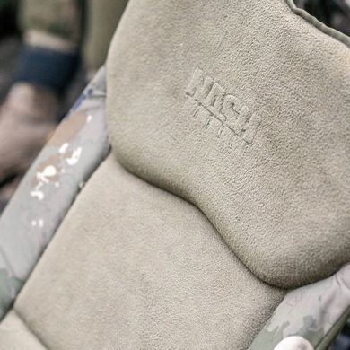 Карповое кресло Nash Bank Life Reclining Chair Camo T1249, раскладное регулируемые ножки