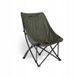 Рибальське коропове крісло Nash Bank Life Hi-Back Chair T1238, зелене легке розкладне з високою спинкою