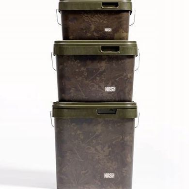 Ведро Nash Rectangular Bucket Camo 17L (T2602)