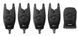 Сигнализаторы поклевки Prologic BAT+ Bite Alarm Set 4+1, 57080 электронные, синие