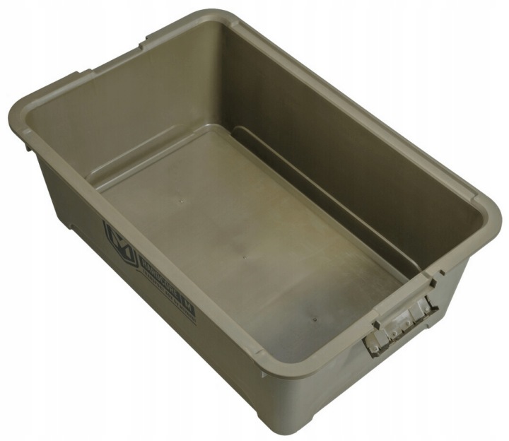 Транспортный рыболовный ящик Mivardi Hardcore Transport Box M 36 л, с крышкой