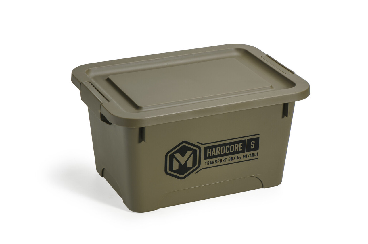 Транспортный ящик Mivardi Hardcore Transport Box S 16 л зелёный M-HTBS
