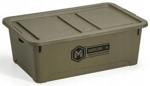 Транспортный рыболовный ящик Mivardi Hardcore Transport Box M 36 л, с крышкой