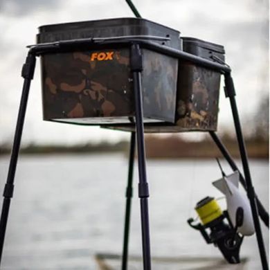Ведро Fox Camo Square Bucket CBT006, 10 л, квадратное, камуфляж