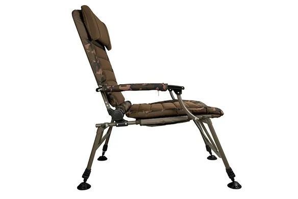 Крісло-реклайнер FOX Super Deluxe Recliner Chair CBC102, складне крісло для риболовлі, навантаження до 150 кг