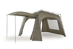 Риболовна коропова палатка Mivardi Shelter Base Camp XXL M-SHEBCXXL, 360x360 см, 8000 мм, Чехія