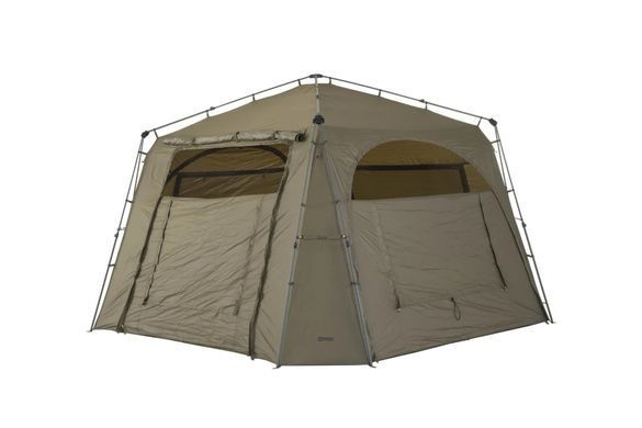 Риболовна коропова палатка Mivardi Shelter Base Camp XXL M-SHEBCXXL, 360x360 см, 8000 мм, Чехія