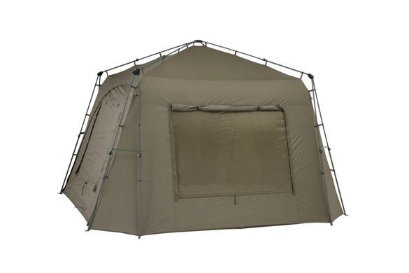 Риболовна коропова палатка Mivardi Shelter Base Camp XXL M-SHEBCXXL, 360x360 см, 8000 мм, Чехія