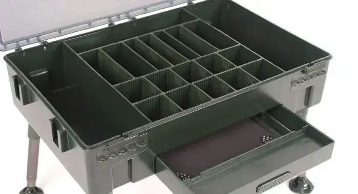 Стіл органайзер Nash BoxLogic TT Rig Station + Testing Tank (T0272) монтажна станція 46x30x10см