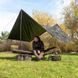 Тент Nash Bank Life Multi Tarp XL Camo T1242, камуфляжний з стійками та кілками