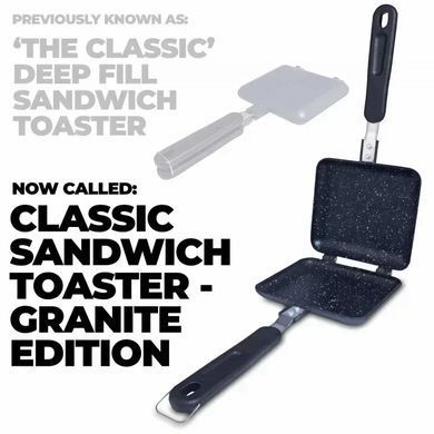 Тостер зі столовим набором Ridge Monkey Classic Sandwich Toaster Granite Edition (RM774)