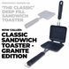 Тостер зі столовим набором Ridge Monkey Classic Sandwich Toaster Granite Edition (RM774)
