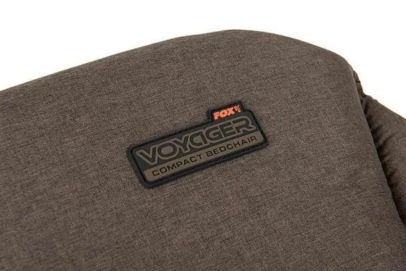 Ліжко розкладачка Fox Voyager Compact CBC113, коропове, флісова, 6 ніжок, зелена