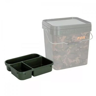 Вставка рыболовная Fox 17 Litre Bucket Insert CBT009, органайзер для ведра 17 л