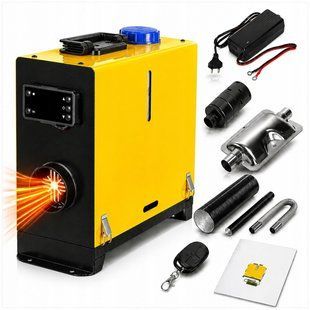 Автономный дизельный обогреватель Kraft&Dele KD5966, 9 кВт Webasto LCD пульт ДУ масляный воздухонагреватель