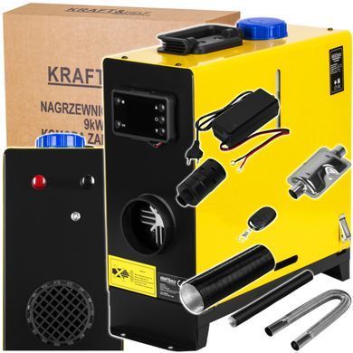 Автономный дизельный обогреватель Kraft&Dele KD5966, 9 кВт Webasto LCD пульт ДУ масляный воздухонагреватель