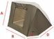 Передня панель Mivardi Session Umbrella XL M-AUSEUXLBCK, тент для намету