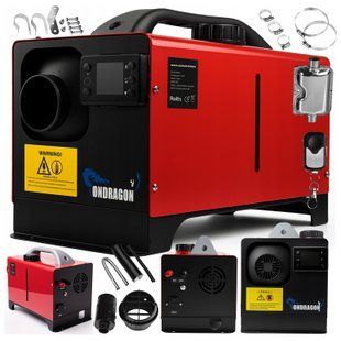 Автономный дизельный отопитель Ondragon OD9144 9 кВт 12V/230V с пультом ДУ и LCD-дисплеем