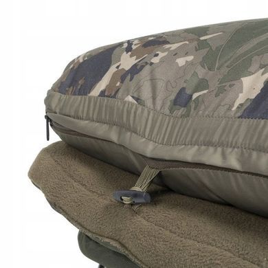 Подушка для раскладушки Nash Indulgence Pillow Camo Wide T9555, карповая широкая двухсторонняя с чехлом