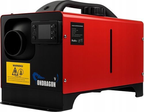 Автономний дизельний обігрівач Ondragon OD9144 9 кВт 12V/230V з пультом ДК та LCD-дисплеєм